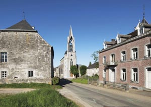 Clocher en inox sablé - Ferrières 